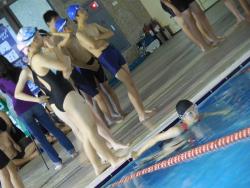 八年級游泳比賽4