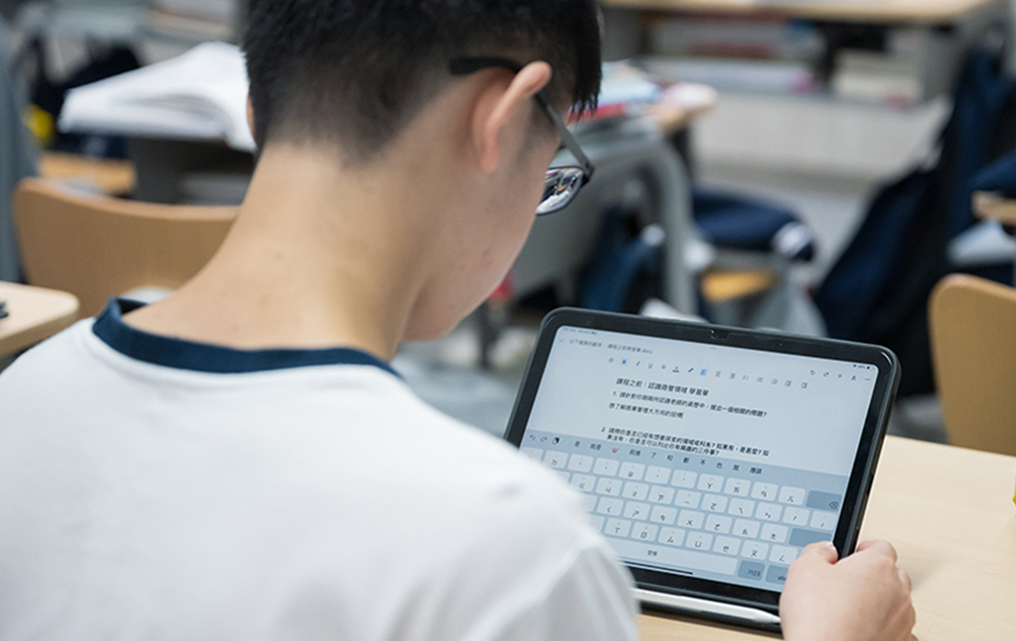 Students in discussion